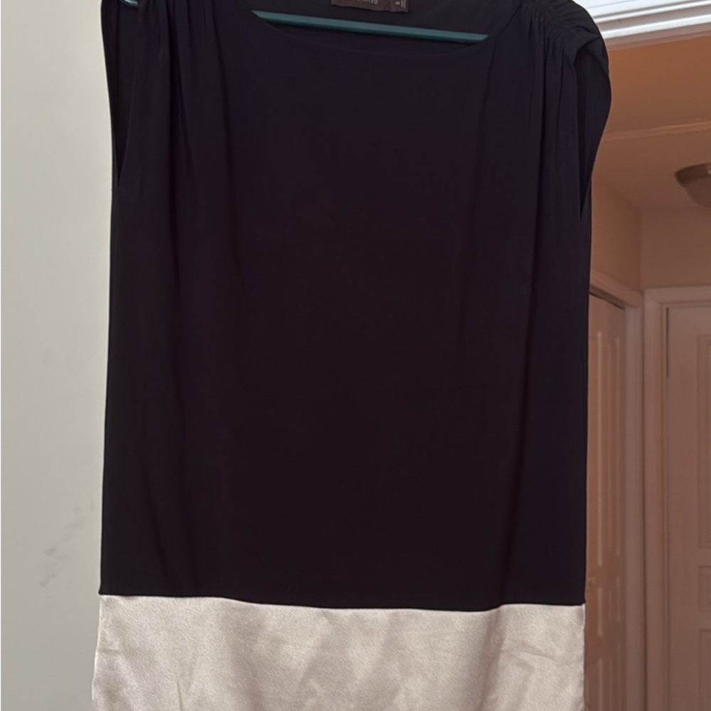 Express Black and Cream Mini Dress